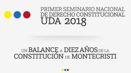  Seminario de Derecho Constitucional