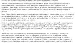 Muestra de Mobiliario "Silla Forma es Diseño"