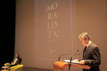 Launch of the book: ¡Moralista! Author: Juan Morales Ordóñez.