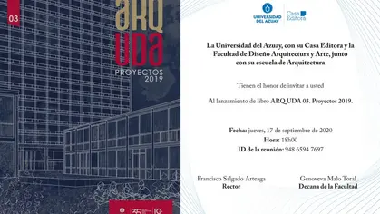 La Escuela de Arquitectura presenta sus proyectos en forma de libro