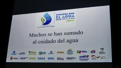 "Agua por la Paz para la Estabilidad y Prosperidad Local” un evento por el Día Mundial del Agua 2024