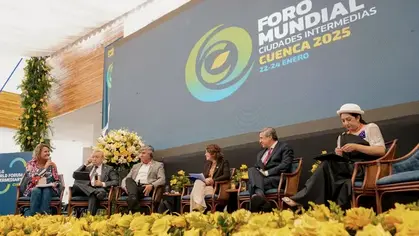La Universidad del Azuay presente en el Tercer Foro Mundial de Ciudades Intermedias 