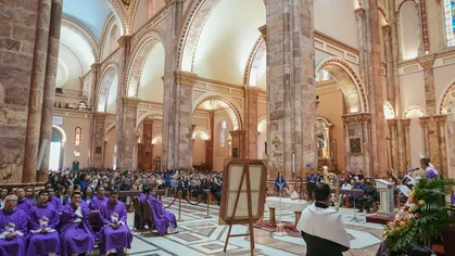 Recibimiento y traslado en memoria de Monseñor Ernesto Álvarez