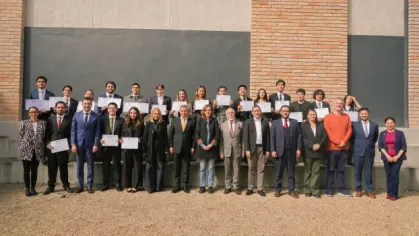 Estudiantes de la Facultad de Ciencias Jurídicas recibieron reconocimientos