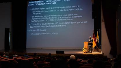 Inicio de los eventos por los 51 años de la Facultad de Ciencias de la Administración