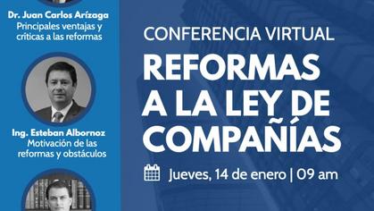 Reformas a la ley de compañías