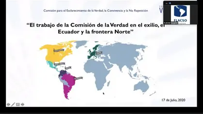 The Colombian Truth Commission disseminates its work in Ecuador