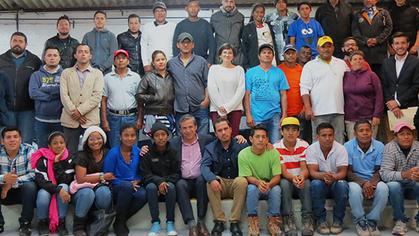Victims of the Ecuadorian earthquake are trained in the UDA