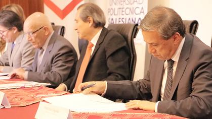 Universidad del Azuay signs agreement for the implementation of the HUB 6 and 7 zone