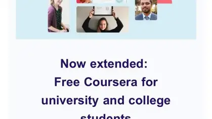 Más tiempo para aprender en Coursera