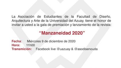 Lanzamiento de la revista “Manzaneidad 2020”