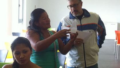 Professor of Object Design conducts training in Esmeraldas