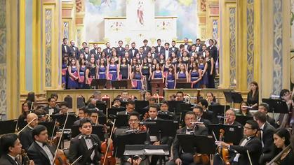 Polyphonic choir of the UDA participates in the events for Easter