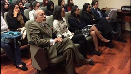 Conferencia en Ciencias Jurídicas sobre el femicidio 