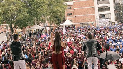 Toda la Universidad fue una fiesta