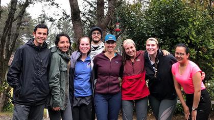 El Gullán Scientific Station received foreign students and teachers