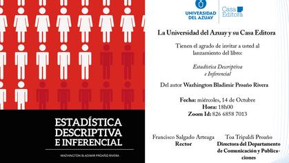 Launch of the book "Descriptive and Inferential Statistics"