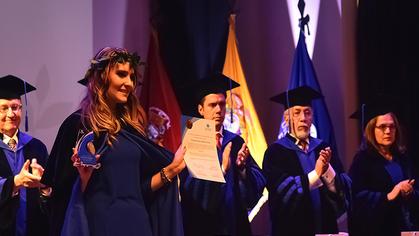  Ceremonia de premiación a los mejores egresados