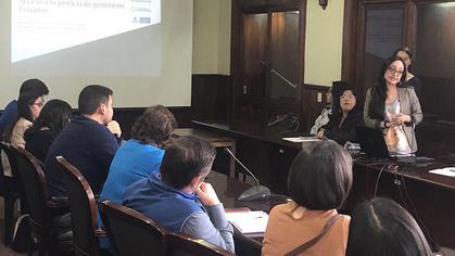 Research of the Faculty of Legal Sciences presented in the Municipality