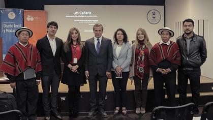 The Faculty of Design organizes a discussion on the symbolism of the Cañari culture