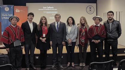 La Facultad de Diseño organiza conversatorio sobre simbología de la cultura cañari