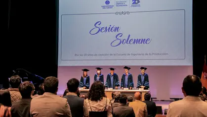 20 años de la Escuela de Ingeniería de la Producción; dejando huella con grandes profesionales