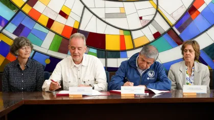 La Universidad del Azuay y el Instituto Max Planck de Fisiología Molecular Vegetal firmaron convenio interinstitucional
