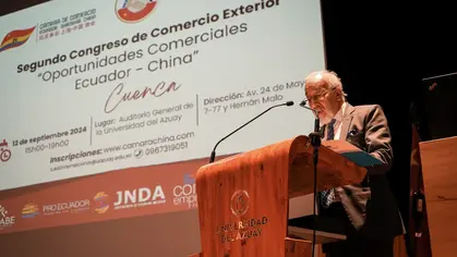 ll Congreso de Comercio Exterior: oportunidades comerciales Ecuador-China