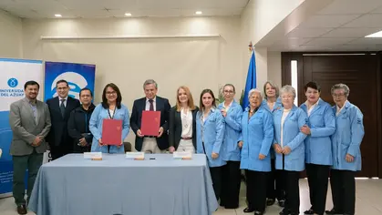 Universidad del Azuay y FASEC firman convenio interinstitucional