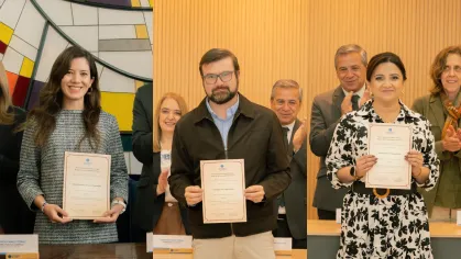 Se posesionan a nuevos coordinadores de carrera de las Facultades de Arquitectura y Filosofía y Ciencias Humanas