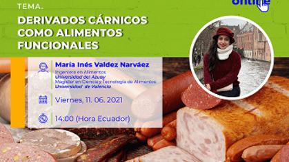 Conferencia sobre derivados cárnicos en Ingeniería en Alimentos