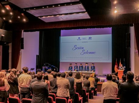 Sesión Solemne 20 años de la Escuela de Ingeniería de la Producción