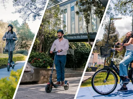 Bicicletas y Scooters: la mejor manera de desplazarte por Cuenca y llegar a la U
