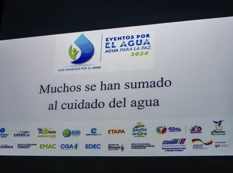Evento "Agua por la Paz para la Estabilidad y Prosperidad Local”