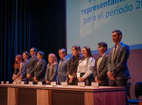 Posesión de los nuevos representantes estudiantiles
