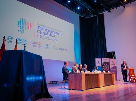 Evento evento “Presentación de Alianzas Estratégicas para la Transparencia Climática en Ecuador"