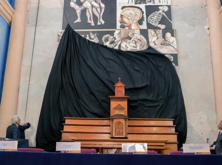 Develamiento del mural ¨Memorias del Cuerpo¨