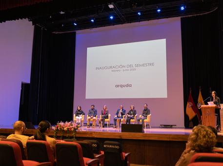 Inauguración del periodo académico febrero - junio 2025: Escuela de Arquitectura