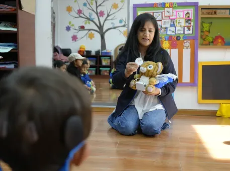 Baby Puma con implante coclear, una propuesta didáctica del CEIAP