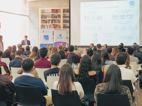 Entrega de certificados del programa PAME, séptimo ciclo de impacto en la Universidad del Azuay