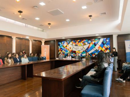 La Universidad del Azuay y ETAPA EP firmaron un convenio de cooperación interinstitucional
