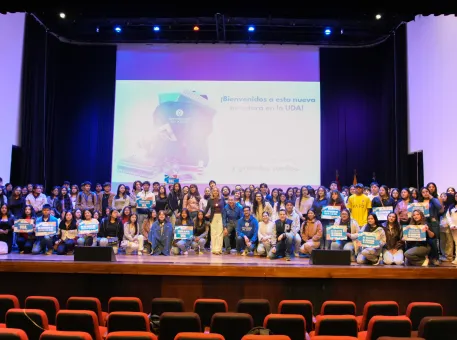 La Universidad del Azuay dio la bienvenida a los estudiantes del Programa de Acogida e Integración Académica