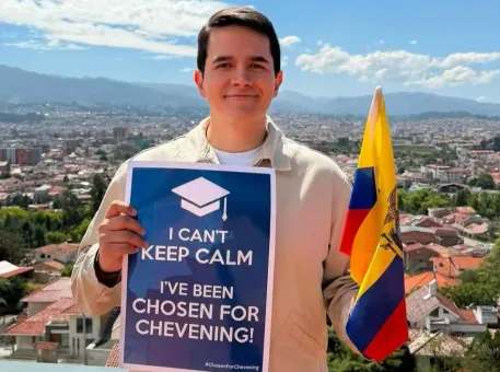 Una trayectoria que abre fronteras: Juan Diego Cordero y su beca Chevening