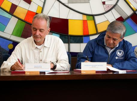La Universidad del Azuay y el Instituto Max Planck de Fisiología Molecular Vegetal firmaron convenio interinstitucional