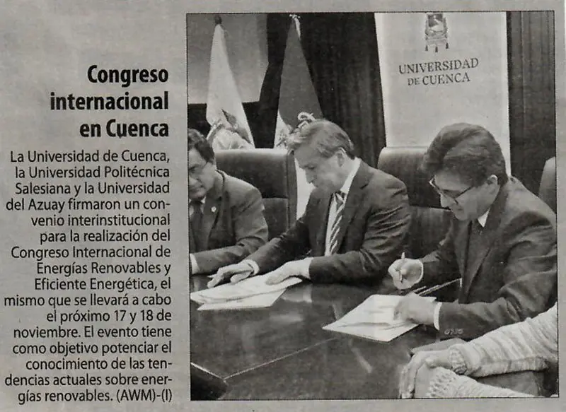 Congreso internacional en Cuenca 