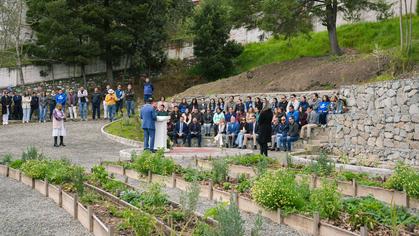 Inauguración del Jardín Medicinal Universitario