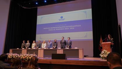 Posesión de los nuevos representantes estudiantiles 2025 - 2026