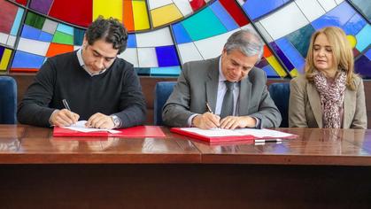 Firma de Convenio Universidad Católica de Temuco