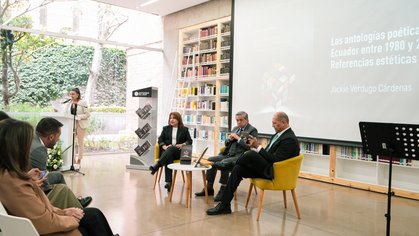 Presentación del libro “Antologías poéticas en el Ecuador entre 1980 y 2018”