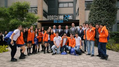 Visita de miembros que son parte del 1er Congreso Internacional del Deporte Universitario Ecuador 2026